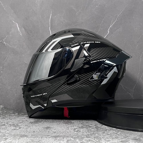 Full face flip motorcycle - full,