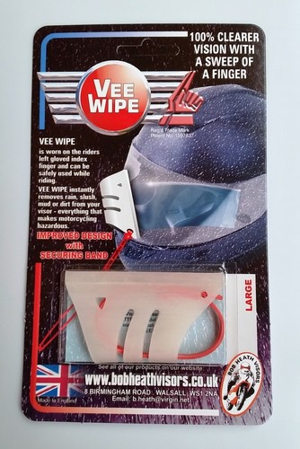 Motorcycle helmet visor - motorcycle, wipe