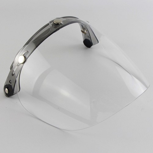 Open face helmet visor - face,