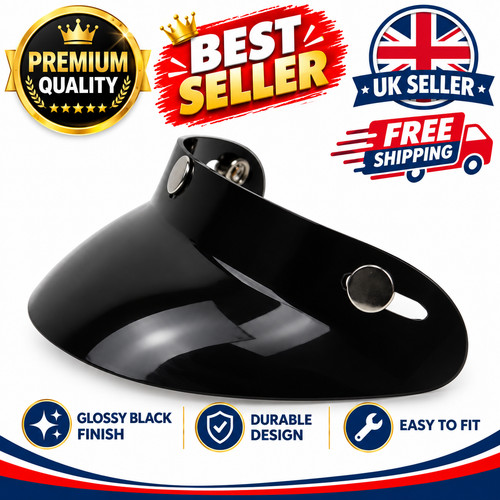 Black classic open face - classic,