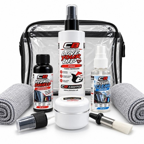 Visor cleaner for motorbike - visor,